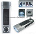 5LED solar flashlight 1