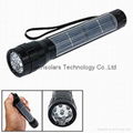 7LED solar flashlight 4