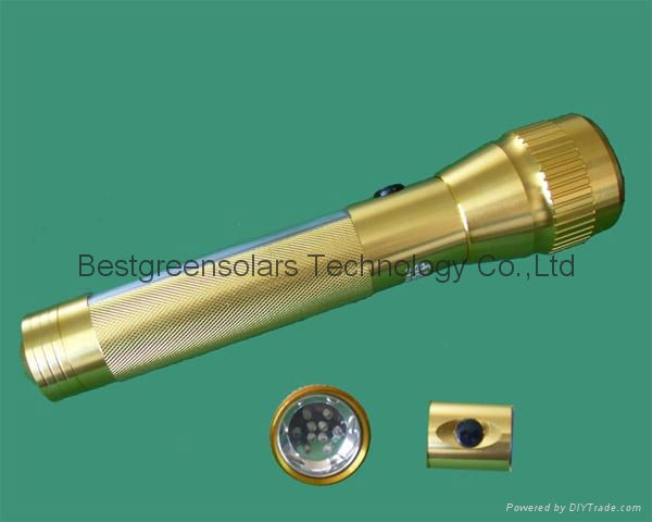 10LED solar torch 2