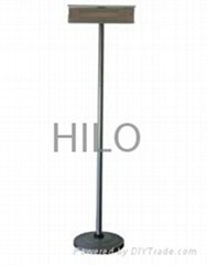 1.5kw standing electric patio heater