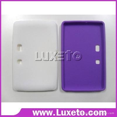 2011 New design silicone case for LG v909 4