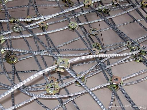 钢丝绳被动防护网