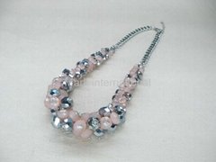 Fashion Jewelry crystal metal chain