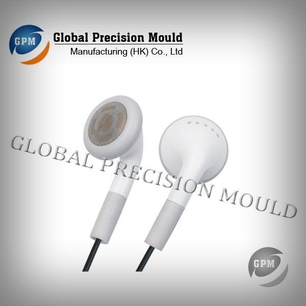 plastic earphone housing & injection moulding
