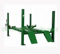 four post car lift with wheel aligner 1