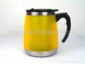 two layer stainless steel mug  4