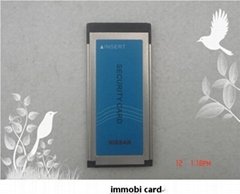 Nissan consult 3 Immobilizer & Reprogramming card 