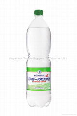 Drinking Bottled Oxygenated Water «Kuyalnick «Tonus-oxygen», PET-bottle 1,5 l.