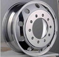 aluminum alloy truck wheel 22.5*8.25