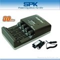 LCD battery fast charger