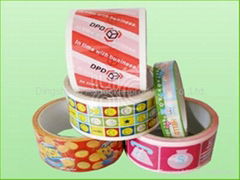 China printed packing tape