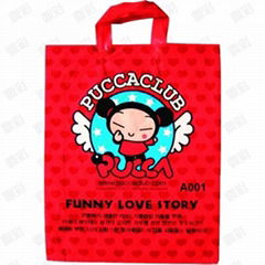 customized plastic shopping bag