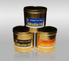 thermal sublimation printing ink for lithography