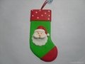 Cute stocking  Polymer clay for christmas tree hanging ornaments