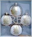 Christmas decorative hand painted glass ball 4