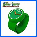 Japan movet silicone slap watch 2