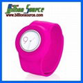 Japan movet silicone slap watch 3