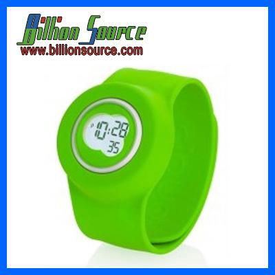 Japan movet silicone slap watch 4