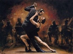 Tango II - Fabian Perez Canvas Oil Painting Reproduction