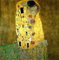 The Kiss (1907-09) by Gustav Klimt(GK01#) 180x180cm