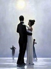 " Dance Me to the End of Love" Jack Vettriano Oil Painting Reproduction