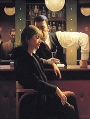 " Cocktails and Broken Hearts"Jack Vettriano Oil Painting Reproduction