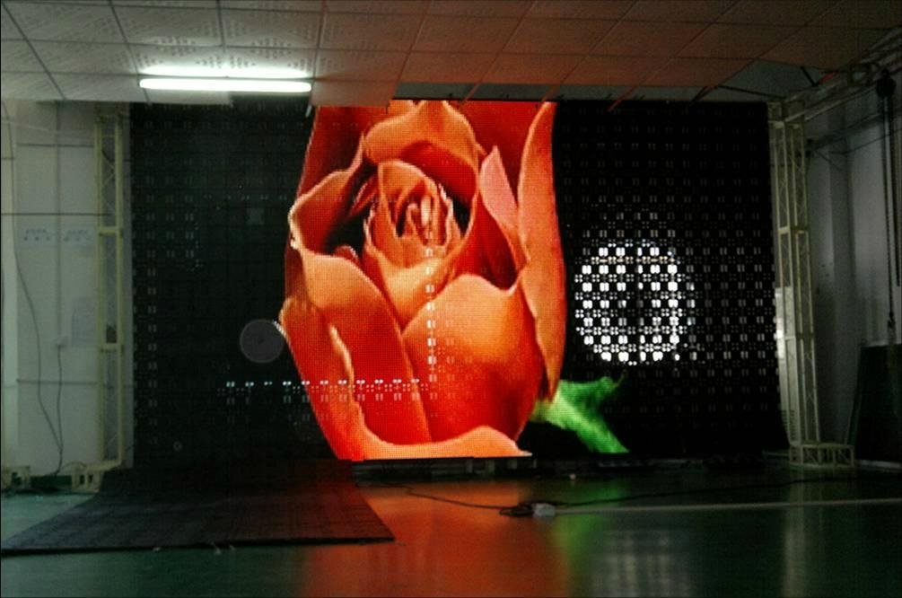 flexible and transparent and mobile led display screen 2
