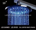 No battery Shower Heads Shower Led Led Shower head light Led Rainfall Shower 1