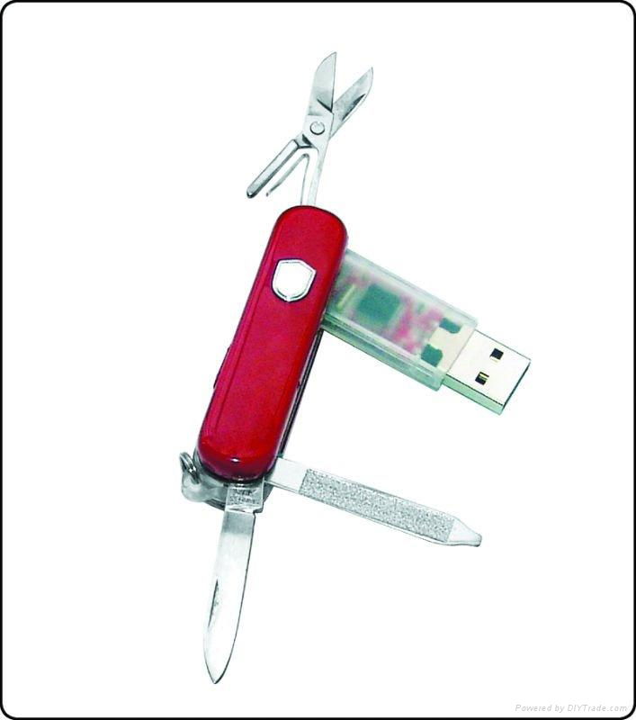 mini knife promotional gift usb 