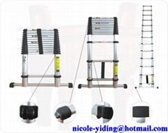 YD1-1-3.8S telescopic ladder with balance bar patented protected