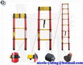 YD1-1-3.8E 3.8M INSULATION telescopic ladder patented protected
