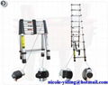 YD2-1-2.6B 2.6M DOUBLE telescopic ladder patented protected