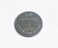 LIR2016充電扣式鋰離子電池3.6V