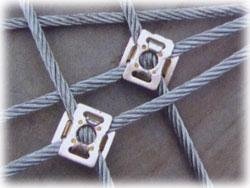 钢丝绳边坡防护网