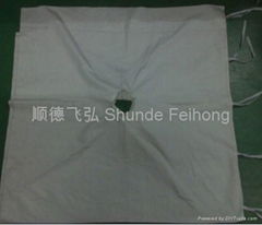 Plate frame type filter press/centrifuge filter bag