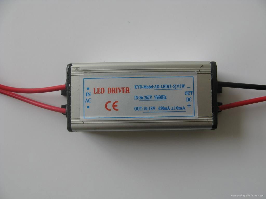 Led waterproofed driver