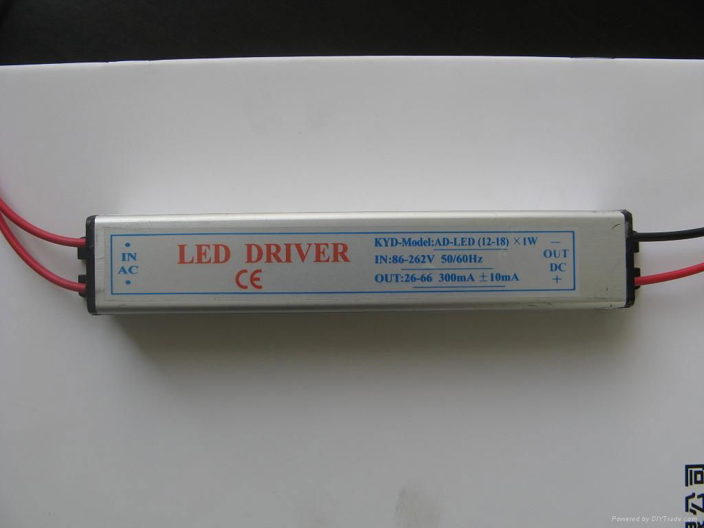 Led waterproofed driver