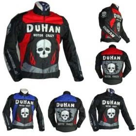 Duhan Motorcycle Racing Leather Jacket With Removable Armor Inside 2