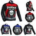 Duhan Motorcycle Racing Leather Jacket With Removable Armor Inside 2