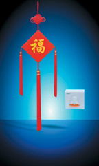 Battery operated Chinese Knot door chime