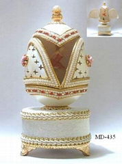 Faberge Egg Music Box (MD-435)