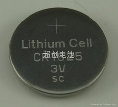 CR1625锂锰纽扣电池
