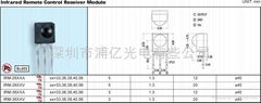 紅外接收頭IRM3638T