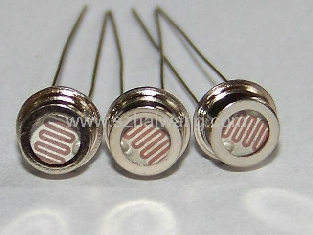 5mm LDR (light dependent resistor)  3