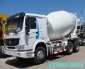 Concrete mixing carrier