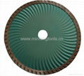 350mm diamond saw blade/ hot pressed 4