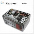 2012 New Arrival 1440*1080p Dual Camera Car DVR Recorder Carcam X5000 with Motio 5