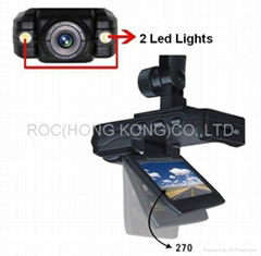 Car DVR Recorder HD 1280*960 Video Resolution Night Vision DVR 120 Degree Angle