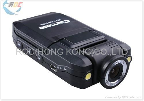 HD 1080P Car DVR Recorder with 140 degree view angle  2.0" LCD 270 Degrees Rotat 4