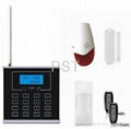 PSTN + GSM alarm system with LCD screen 4